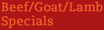 beef specials